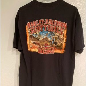 Harley Davidson Men’s Large Navy Basic Fit Tee, New with Tags